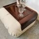 Pouf Gao by Jean Paul Laloy for Cinna vintage design 1970