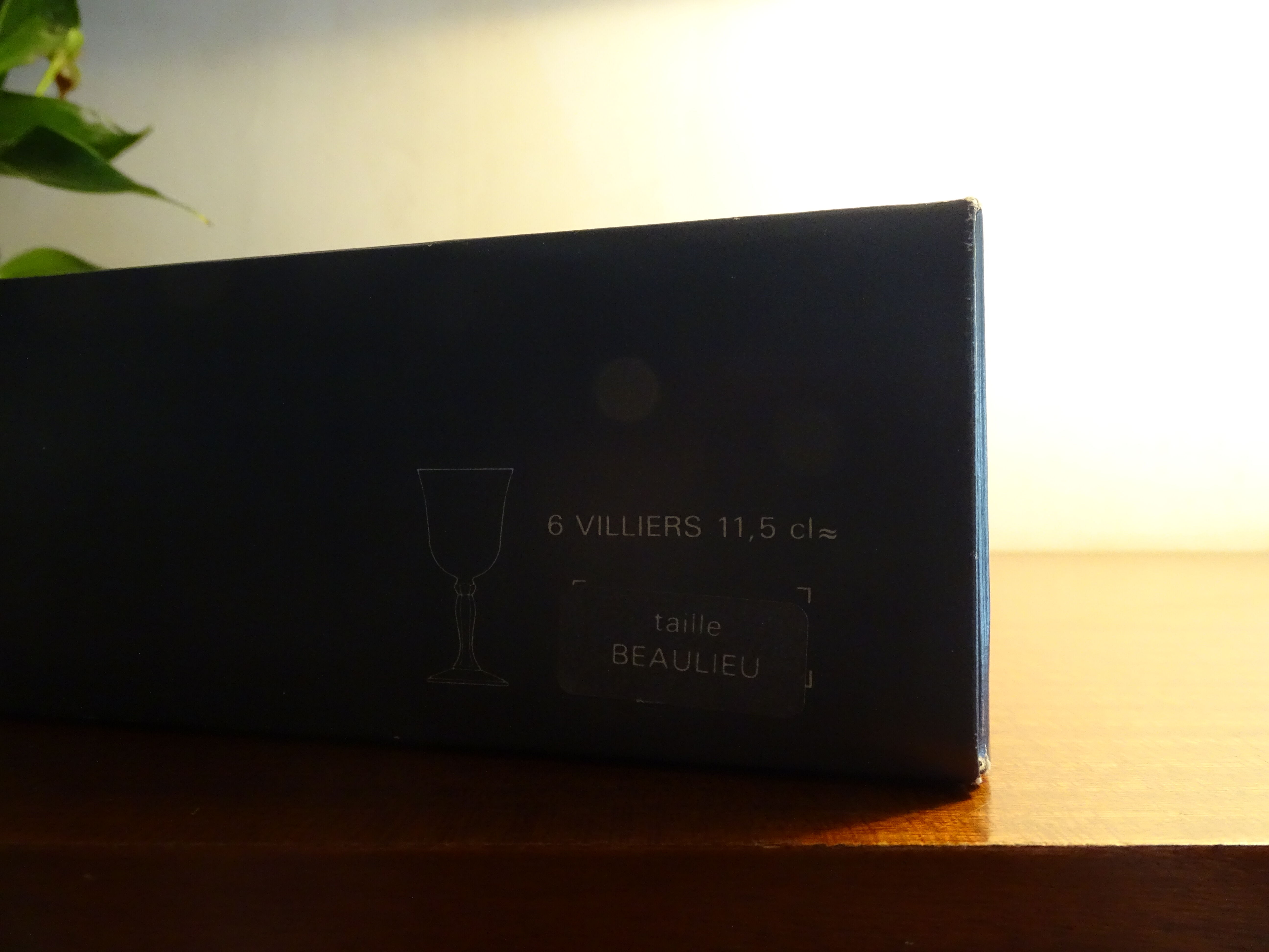 6 verres vin rouge Cristal d'Arques JG Durand Villiers 11,5 cl taille Beaulieu
