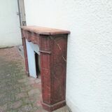 Marble faux mantelpiece