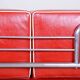 Bauhaus Leather Sofa attributed to Robert Slezak, 1930s
