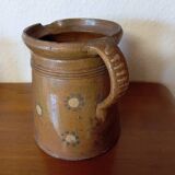 Old Soufflenheim pot from the end of the 19th century