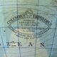 Grand globe terrestre années 40 - Art Déco - Columbus Berlin 50 cm H