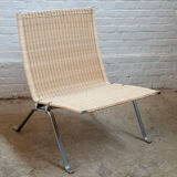1x Poul Kjærholm PK22 in Wicker by Fritz Hansen
