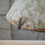 Metal lamp, industrial style, 50's