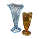 Duo de vases Stölzle Hermanova Hut