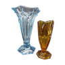 Duo de vases Stölzle Hermanova Hut