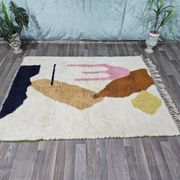Handmade Berber rug in pure wool 2.5x1.5 m