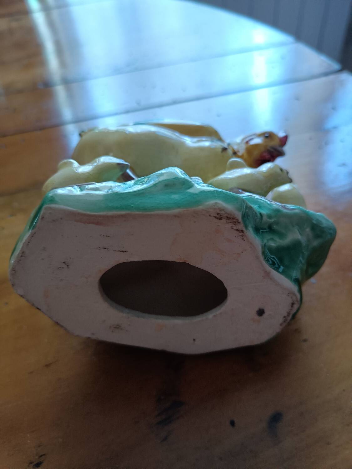 Chicken and chicks barbotine