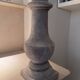 Lamp base balusters in stone