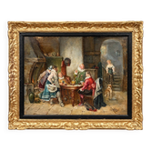 Luigi Giorgio Baldero (1840–1910) "Musketeers".