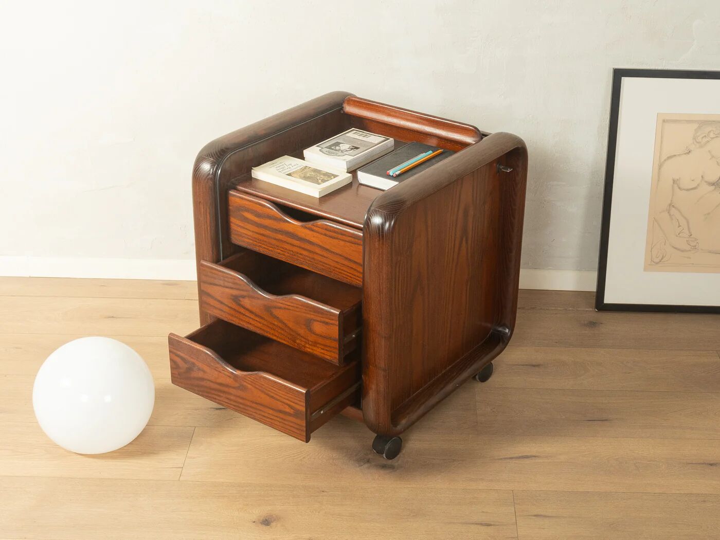 Hombre Rollcontainer, Burghard Vogtherr, Rosenthal