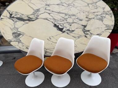 Eero SAARINEN (1910-1961) & KNOLL INTERNATIONAL (publisher): Set of 6 c