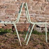 Lot of 4 chairs art-prog metal