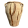 Ancient terracotta pottery jar