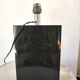 Resin lamp inclusion coral red design 70s