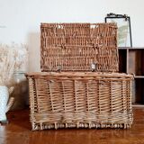 Old wicker basket