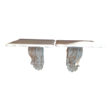 Pair of shelf