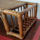 Large vintage serving tray, rattan and wicker - Indonesia - 1950s/1960s