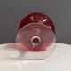 Empoli red large glass shape vase 1960s