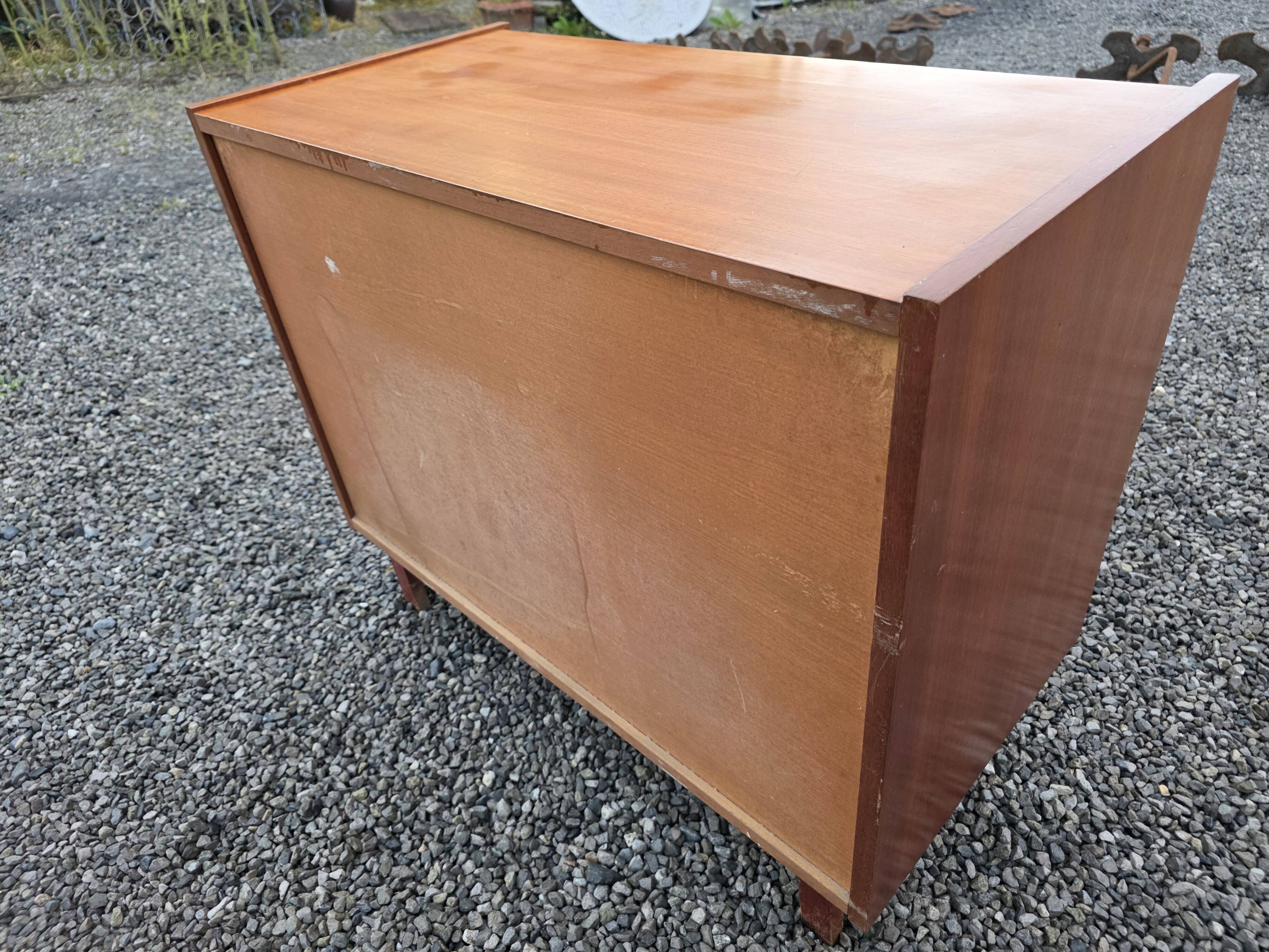 Vintage teak commode from the 1960s.