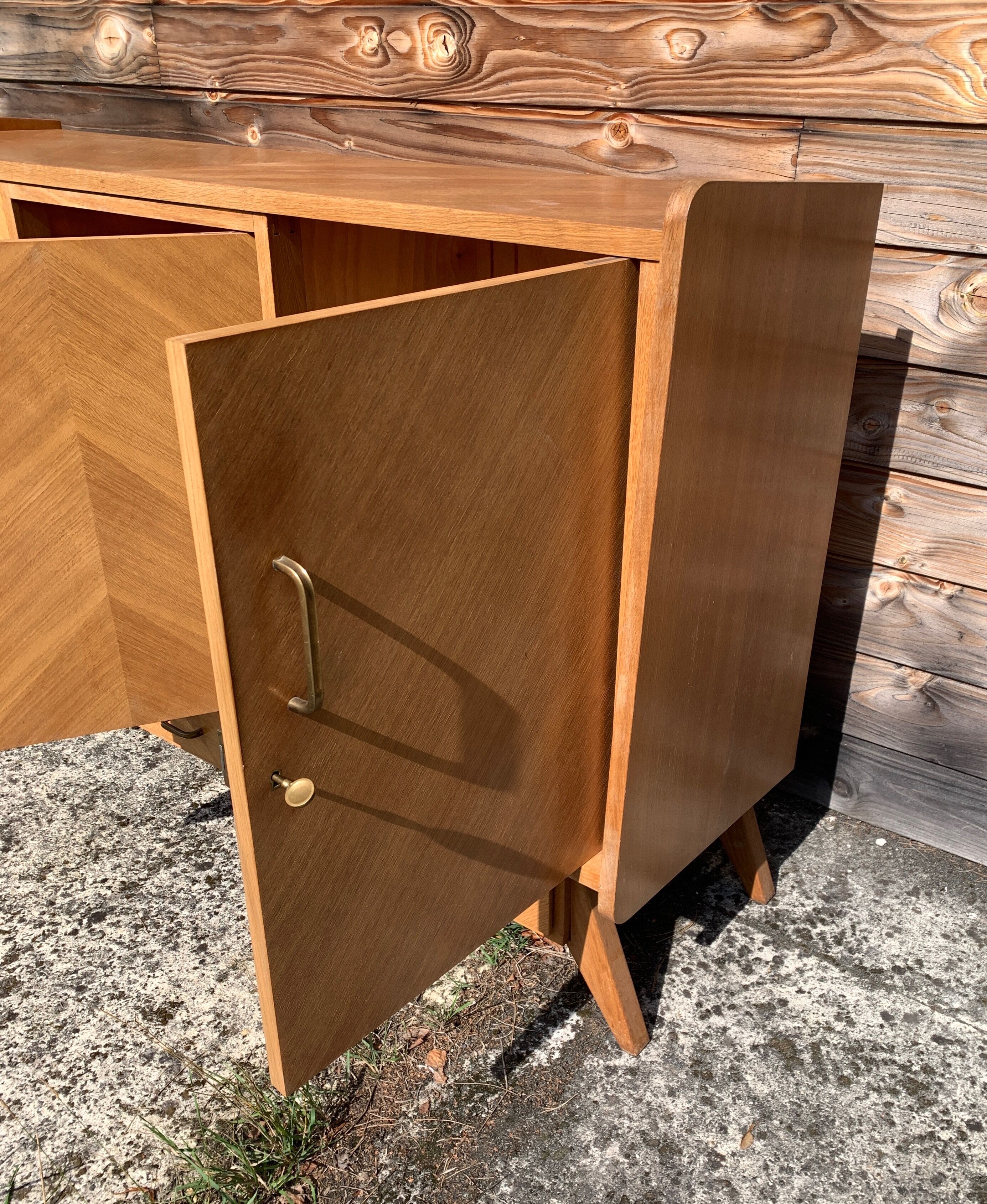 French oak sideboard from the 60s