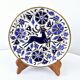 Vintage Ceramic Wall Decorative Plate Lindos Rhodes Greece Hand Painted