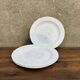 Dessert plate with flower pattern