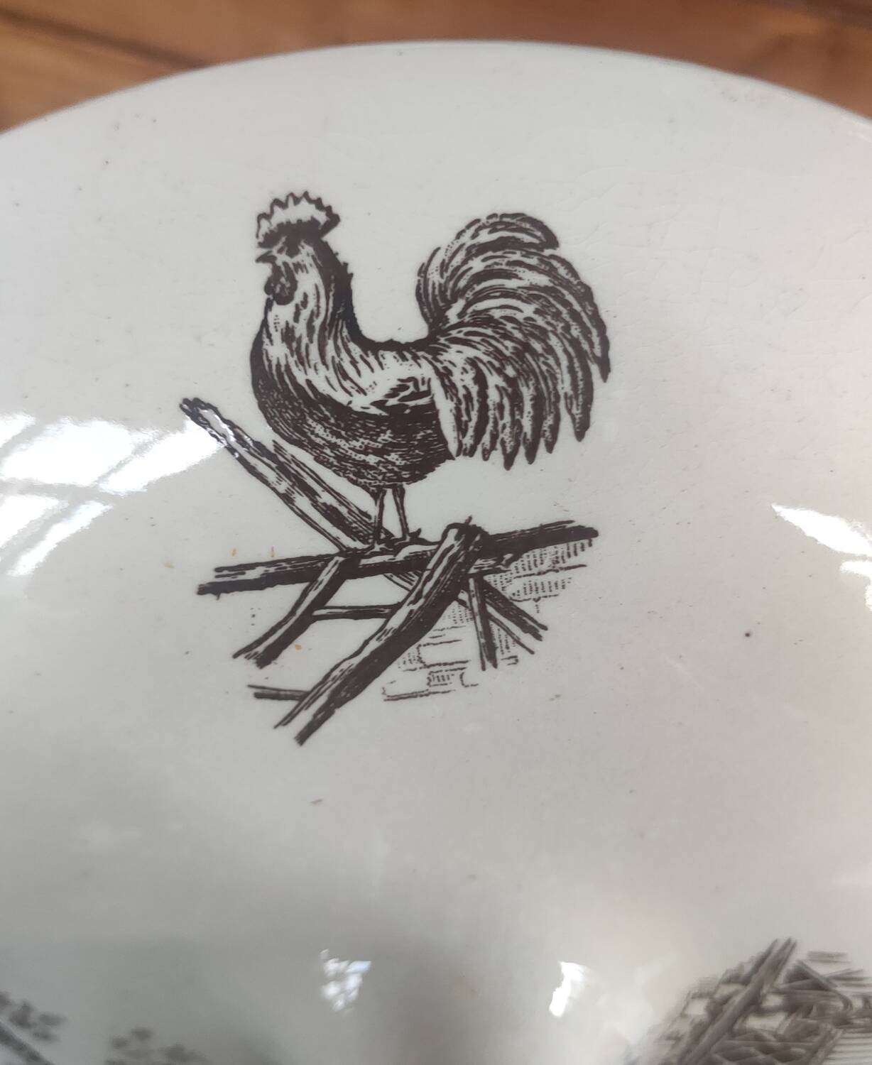 Old fruit bowl terre de fer hb & cie/sepia