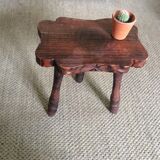 Tabouret en bois