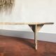 Old wooden bench