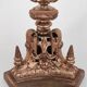Paire de chandeliers en bronze