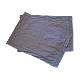Suite of two pink embroidered pillowcases