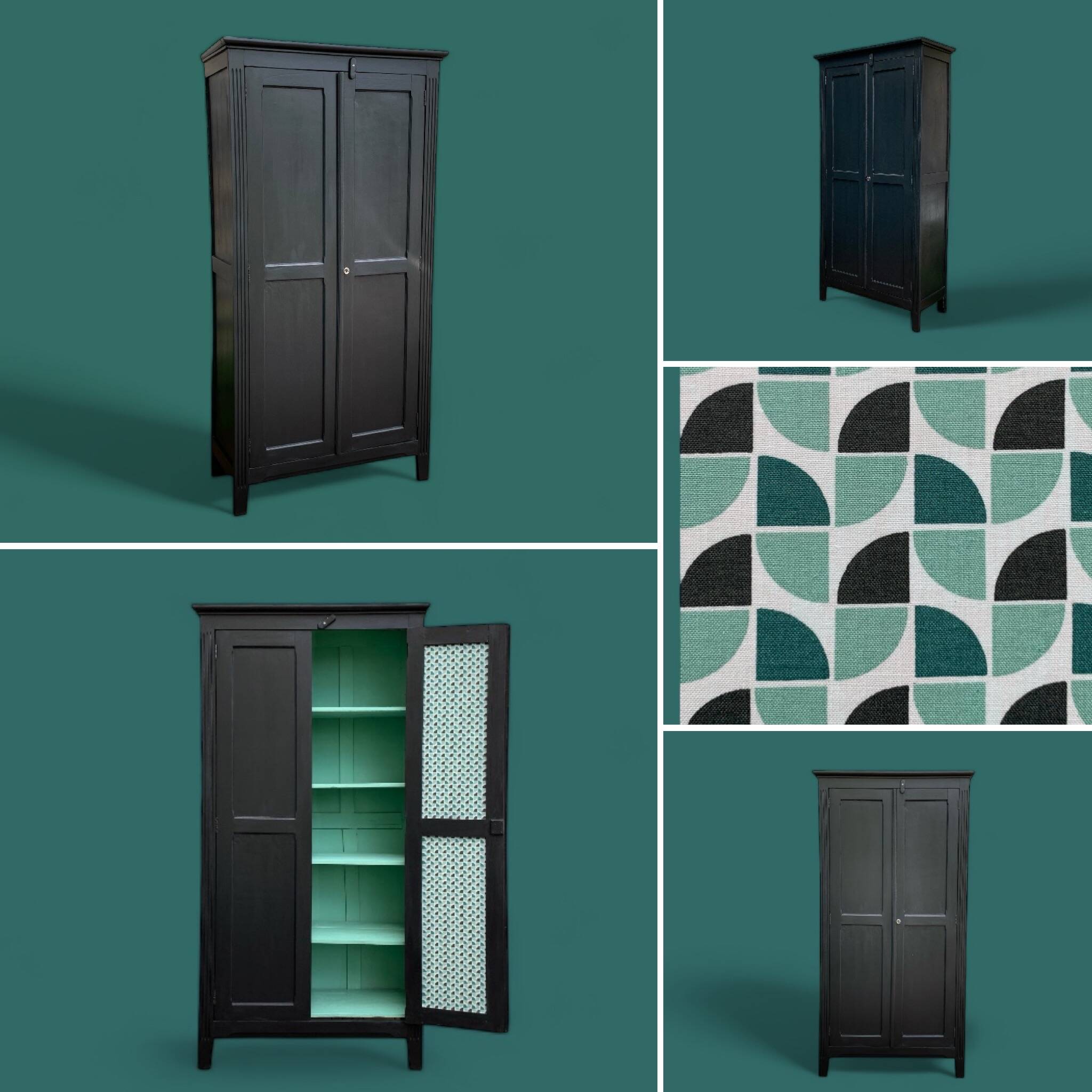 Antique Parisian wardrobe from 1940