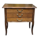 Nightstand - work table - wooden sewing box in Louis XV style 197