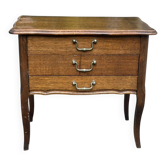 Nightstand - work table - wooden sewing box in Louis XV style 197