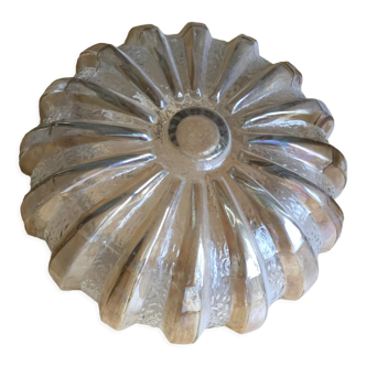 Vintage glass wall lamp