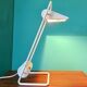 Pair of lamps in white lacquered metal "Arkilux". Denmark 1995