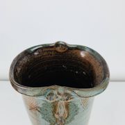 Vase rouleau en céramique par Marcel Piot