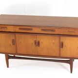 Buffet Fresco G-Plan vintage en teck massif