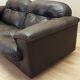 Brown leather sofa, Swiss design, 1970s, manufacture: De Sede