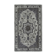 Hand-knotted carved anatolian 1970s 161 cm x 273 cm grey carpet