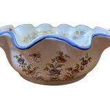 Moustiers earthenware salad bowl