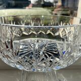 Crystal de Sèvres salad bowl in cut crystal