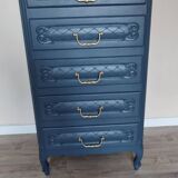 Restored 5-drawer chest of drawers