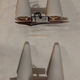 Paire d'applique à double lumière maison Arlus