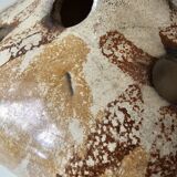 Ceramic flower vase Signed La Roue (Vallauris)