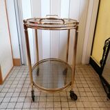 Vintage brass dessert