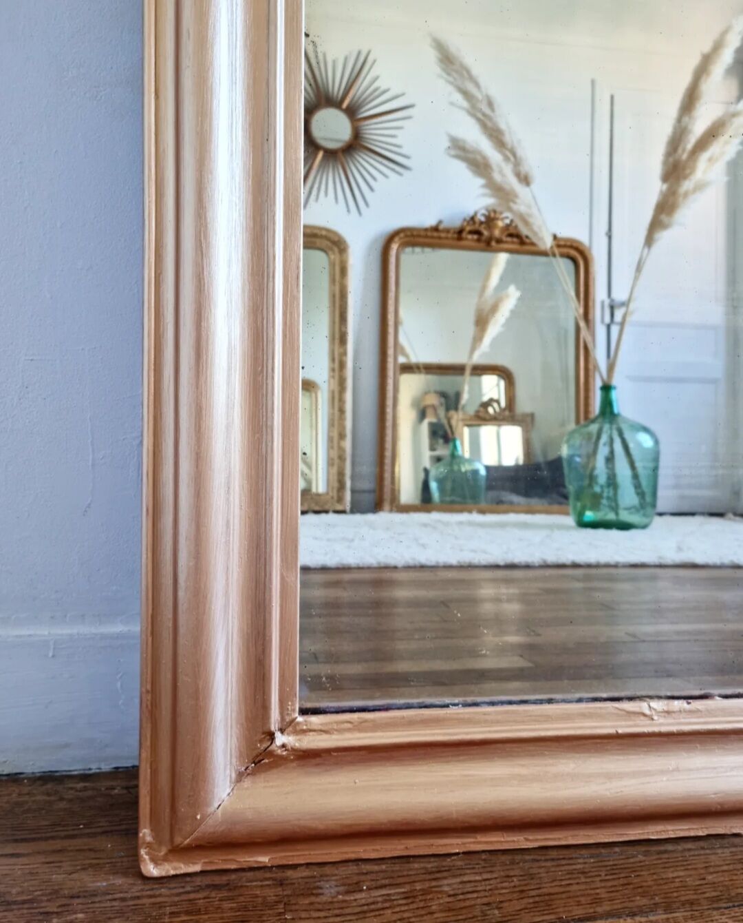 Old mirror Louis Philippe