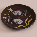 Decorative Plate, Rusch, Germany, 1960s