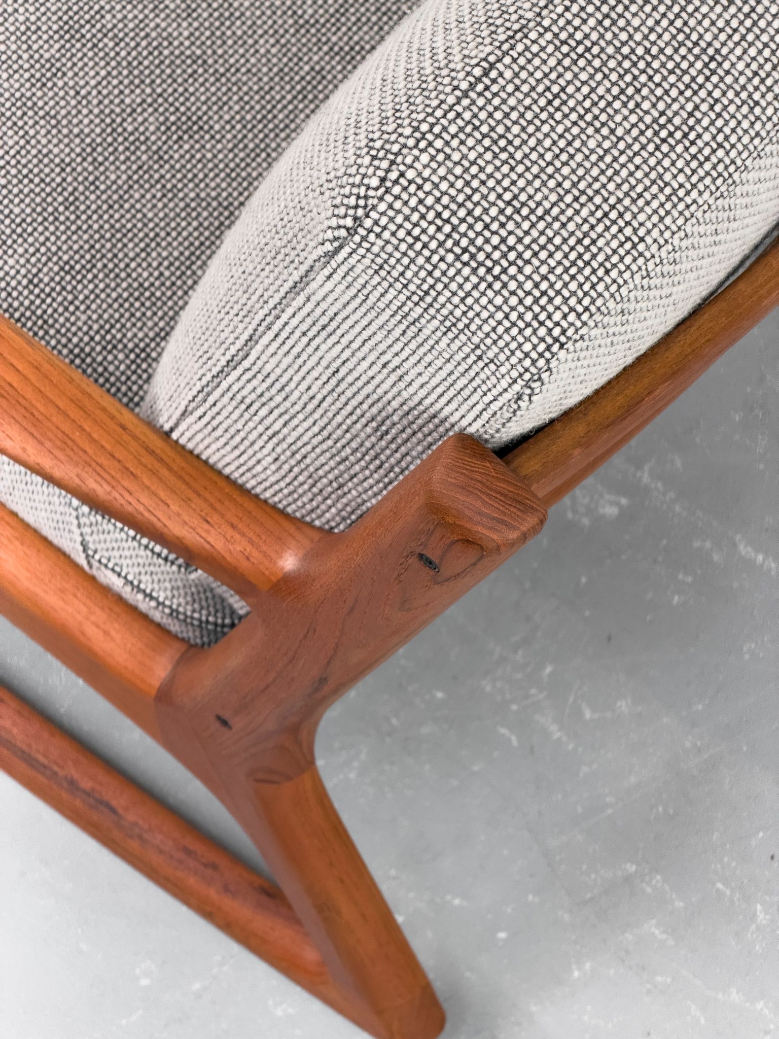 Senator Rocking Chair in Teak by Ole Wanscher for Cado, 1974